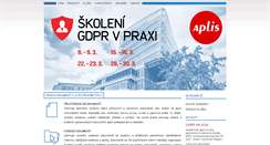 Desktop Screenshot of aplis.cz