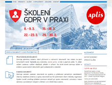 Tablet Screenshot of aplis.cz